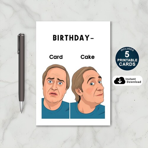 Funny Old Man Birthday Card